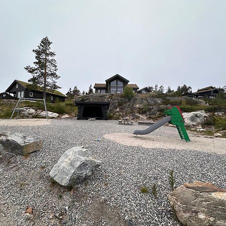 Modern Northern Lights Cabin Drangedal Extérieur photo