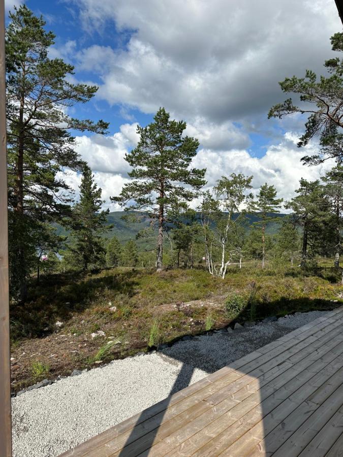 Modern Northern Lights Cabin Drangedal Extérieur photo