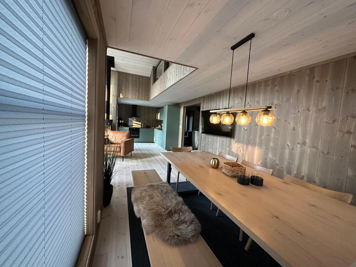 Modern Northern Lights Cabin Drangedal Extérieur photo