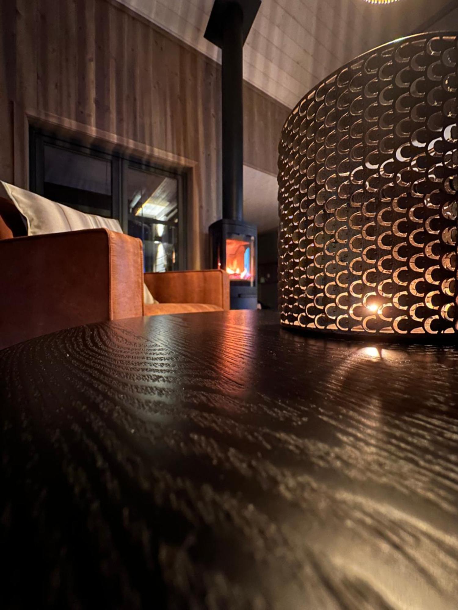 Modern Northern Lights Cabin Drangedal Extérieur photo