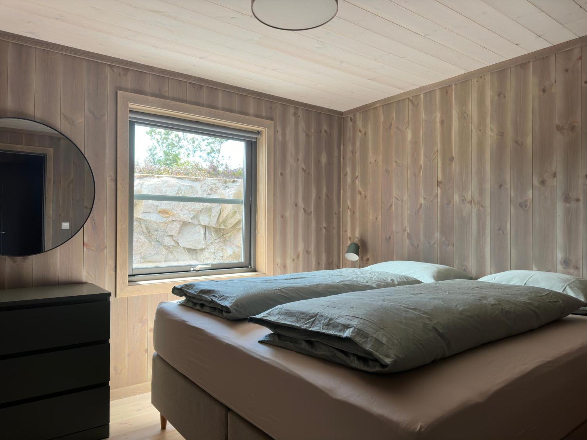 Modern Northern Lights Cabin Drangedal Extérieur photo